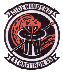 Strike Fighter Squadron (VFA) Sidewinders 86 US Navy