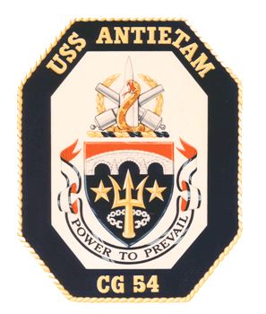 Order Your Own Gear For USS Antietam CG-54 US Navy Ship Crest