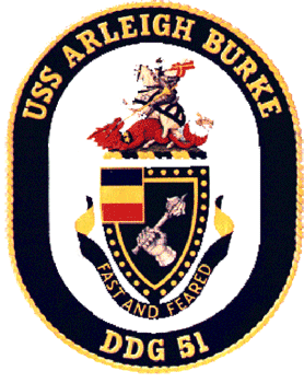 USS Arleigh Burke US Navy Ship Crest