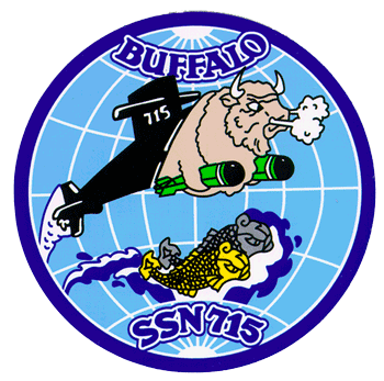 USS Buffalo SSN 715 US Navy Ship Crest