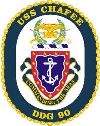 USS Chafee DDG-90 US Navy Ship Crest