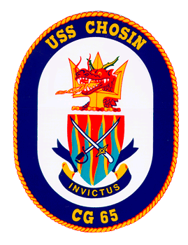 USS Chosin CG 65 US Navy Ship Crest