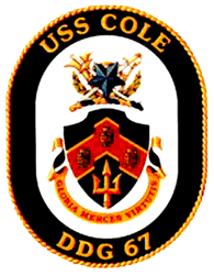 USS Cole DDG-67 US Navy Ship Crest