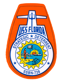 USS Florida SSBN 728 US Navy Ship Crest