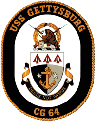 USS Gettysburg CG-64 US Navy Ship