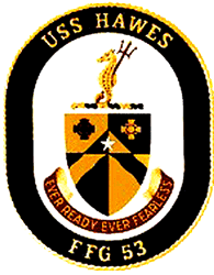 USS Hawes FFG-53 US Navy Ship Crest