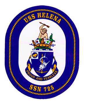 USS Helene SSN-725 US Navy Ship Crest