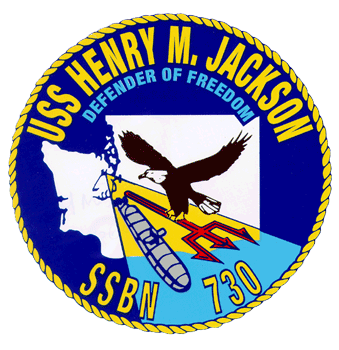 USS Henry M. Jackson SSBN 730 US Navy Ship Crest