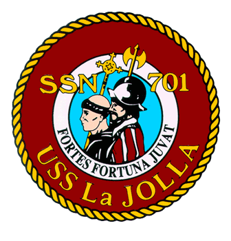 USS La Jolla SSN 701 US Navy Ship Crest