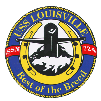 USS Louisville SSN 724 US Navy Ship Crest