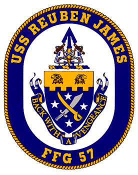 USS Reuben James FFG-57 US Navy Ship Crest