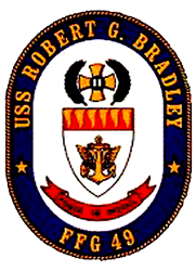 USS Robert G. Bradley FFG-49 US Navy Ship Crest
