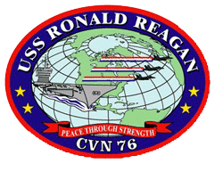 USS Ronald Regan CVN-76 Ship Crest