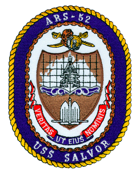 USS Savor ARS 52 US Navy Crest