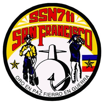 USS San Francisco SSN-711 US Navy Ship Crest