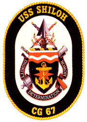 USS Shiloh CG-67 US Navy Ship Crest